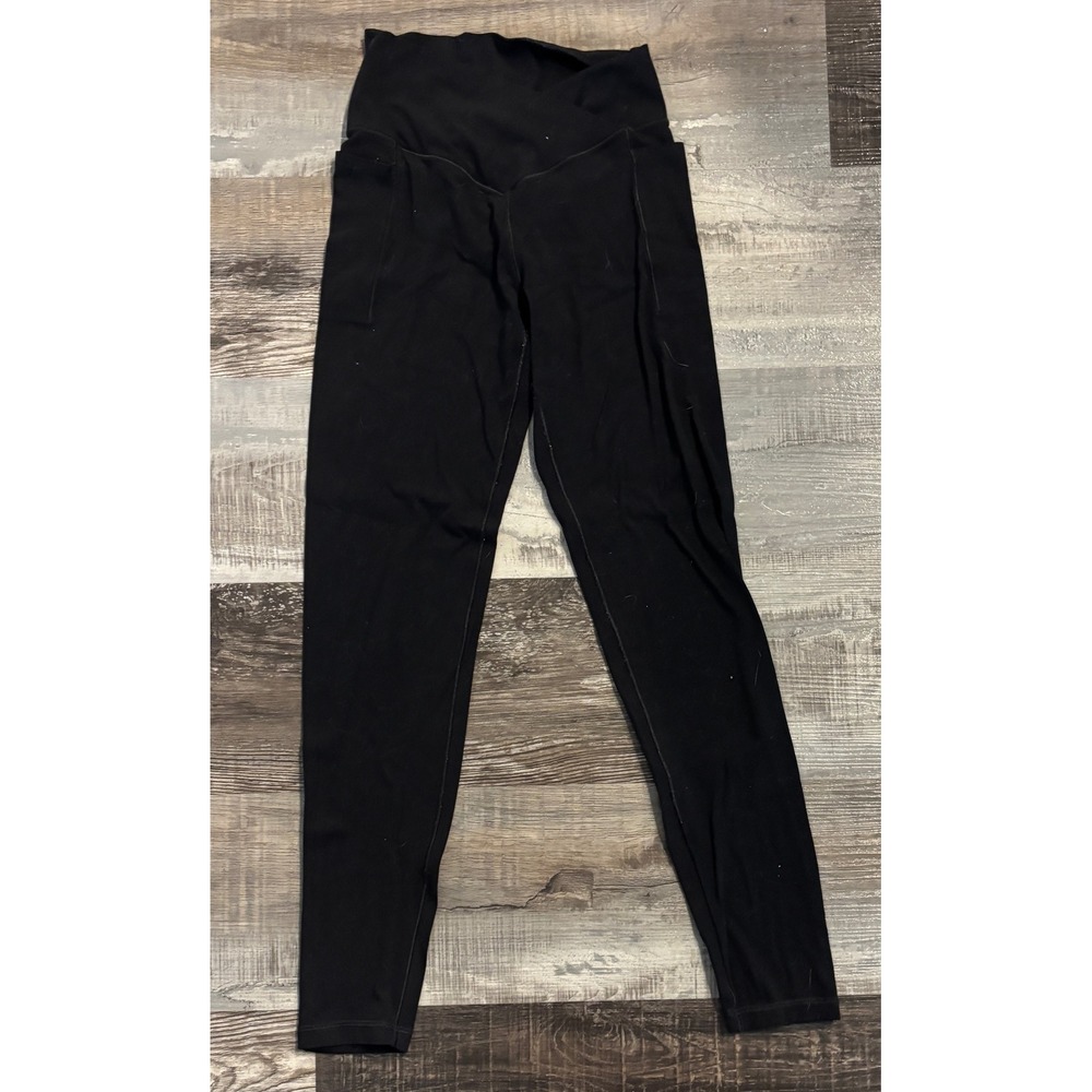 OFFLINE by Aerie Real Me Xtra 7/8 Leggings Black High Rise Crossover Pocket Med